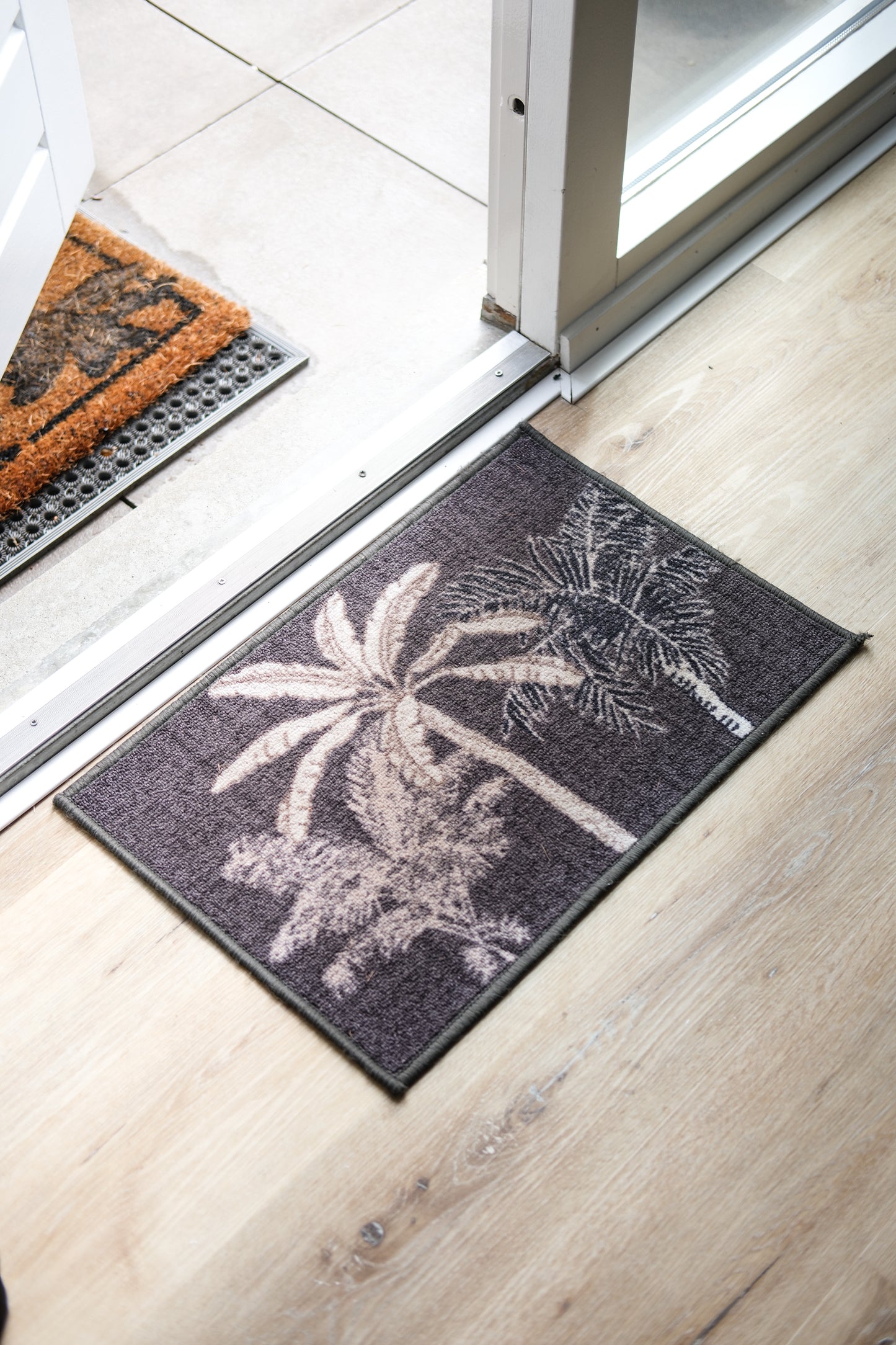 Deurmat Cocoty -Palmboom-binnen mat-maat 40x60 cm