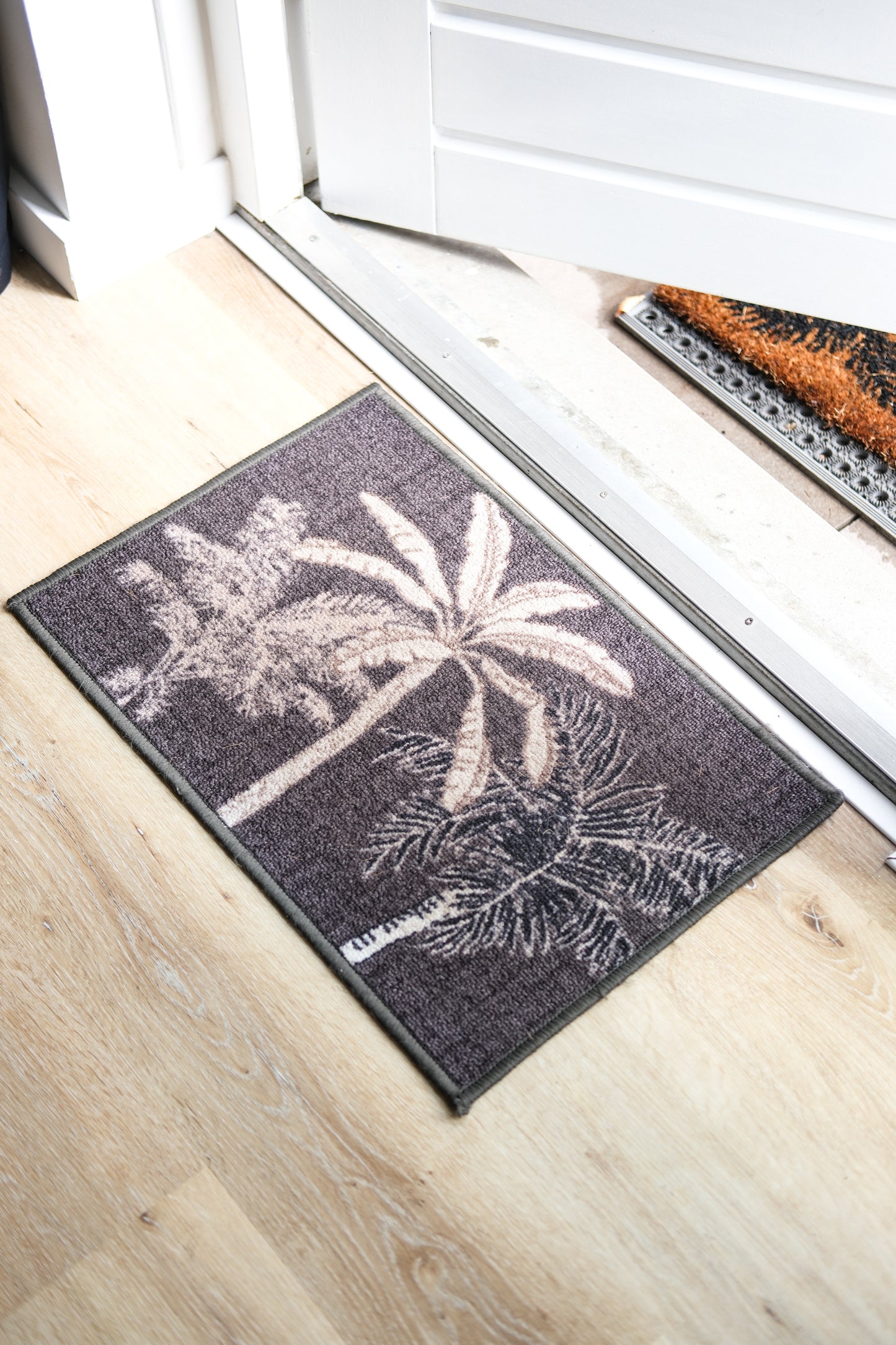 Deurmat Cocoty -Palmboom-binnen mat-maat 40x60 cm