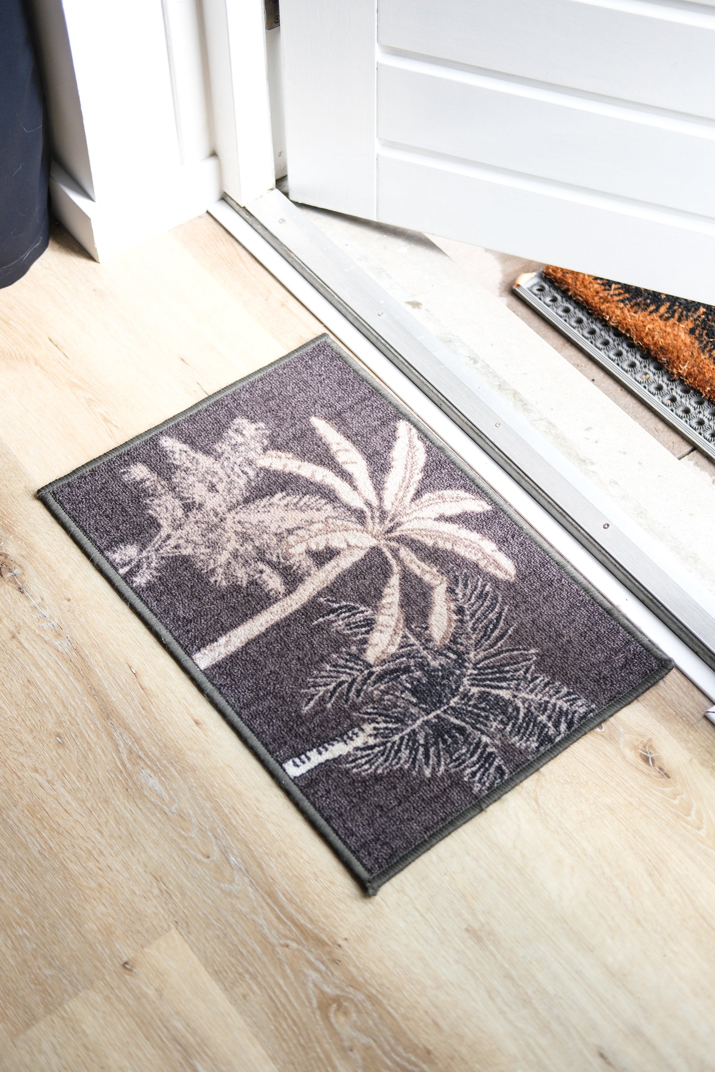 Deurmat Cocoty -Palmboom-binnen mat-maat 40x60 cm