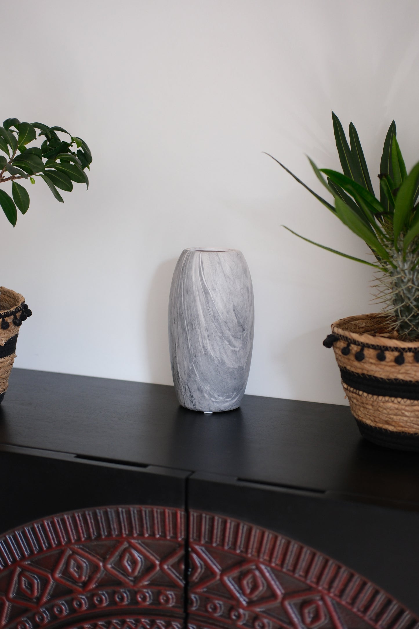 Marmerlook Vaas – Decoratieve Vaas – Modern & Stijlvol Interieur accessoire