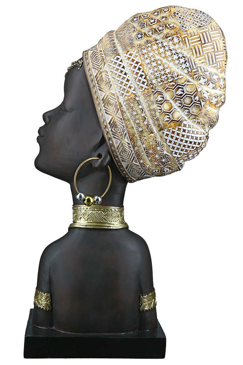 Figuur Zola - Afrikaanse vrouw Decoratie Beeld - Stijlvolle sculptuur