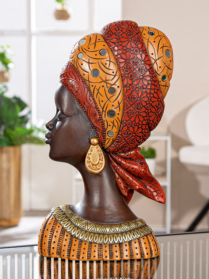 Figuur Nosta - Afrikaanse vrouw decoratie beeld