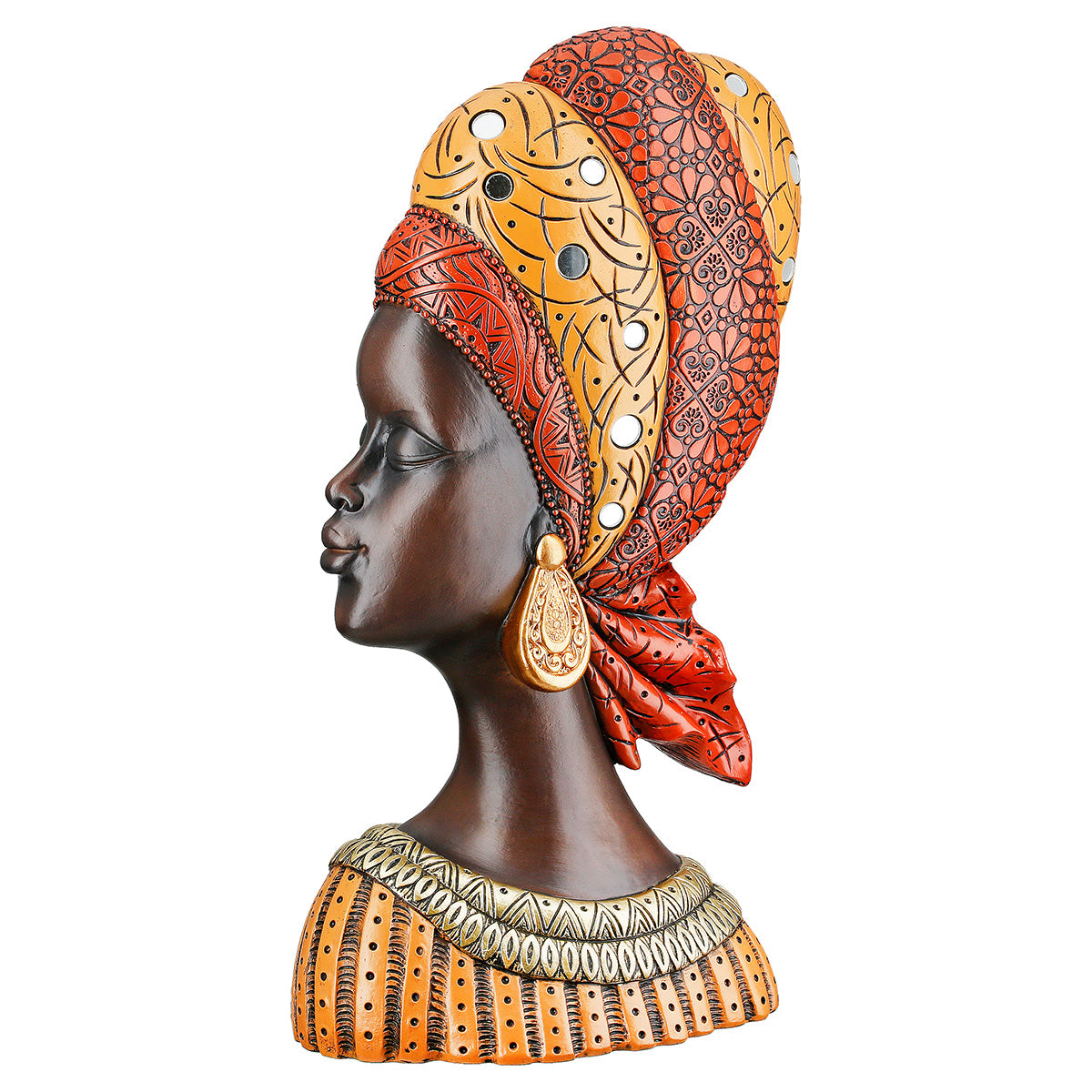 Figuur Nosta - Afrikaanse vrouw decoratie beeld