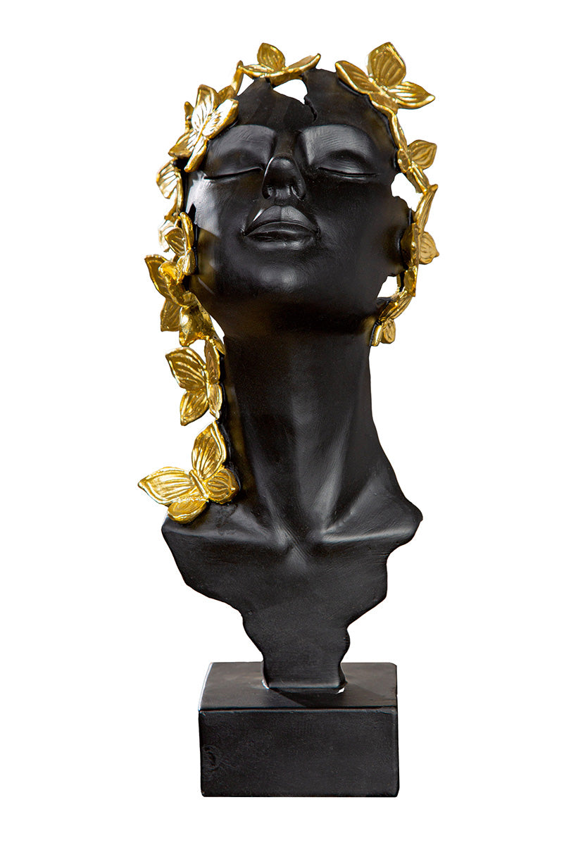 Sculpture Woman Butterfly - Figuur Vlinder vrouw