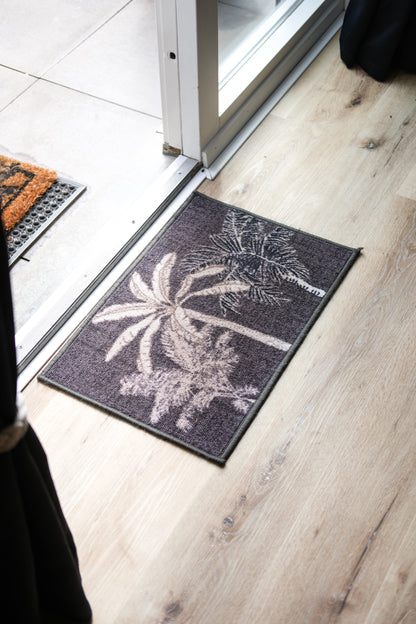 Deurmat Cocoty -Palmboom-binnen mat-maat 40x60 cm