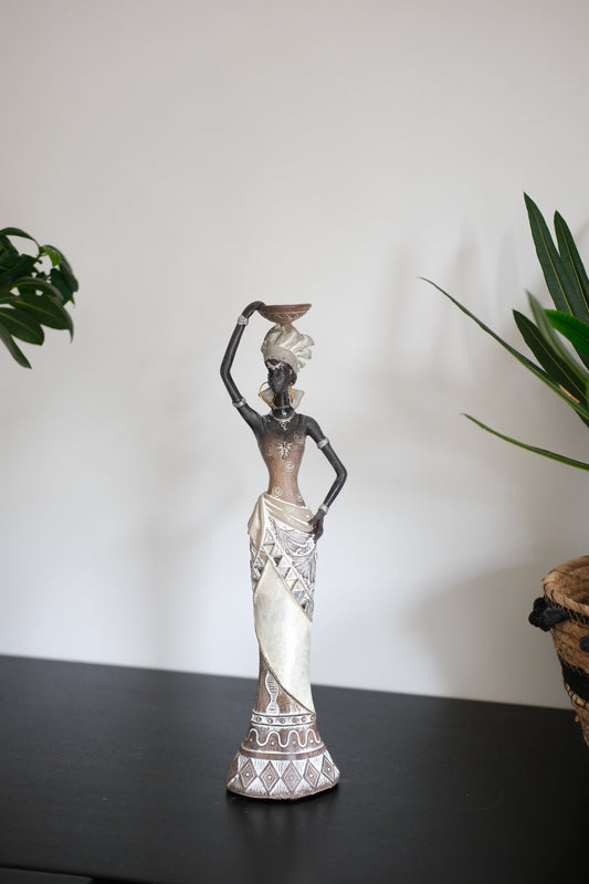 Decoratiebeeld Afrikaanse Vrouw – "Lady Nairobi"