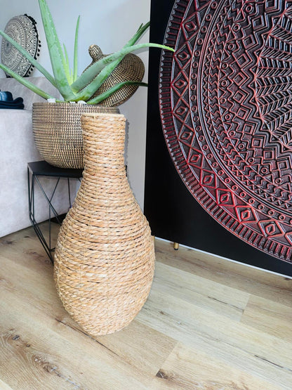 Boho Vaas 60 cm, handgemaakt