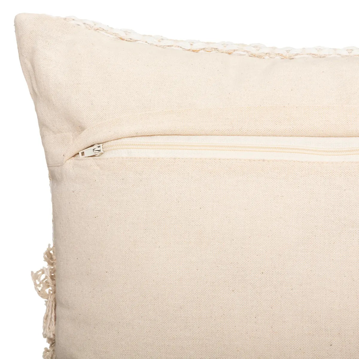 Sierkussen – 40x40 cm – Katoen – Beige – Decoratief kussen – Comfortabel & stijlvol –