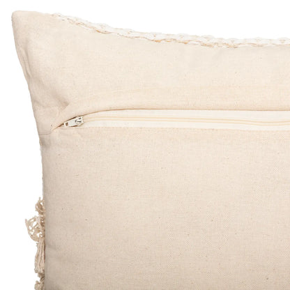 Sierkussen – 40x40 cm – Katoen – Beige – Decoratief kussen – Comfortabel & stijlvol –