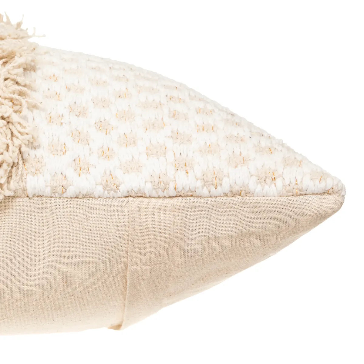 Sierkussen – 40x40 cm – Katoen – Beige – Decoratief kussen – Comfortabel & stijlvol –