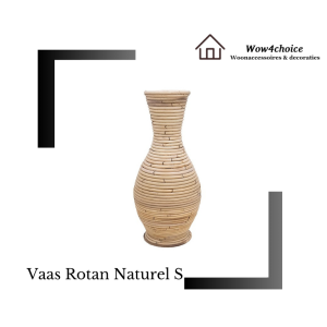 Vaas Rotan Naturel S